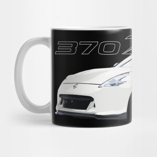 Nissan Z in White on Bronze Volks Mug